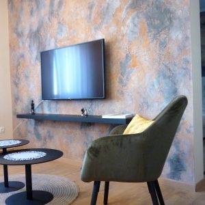 Anikó Apartman nappali, Keszthely